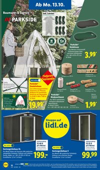 Gartenhaus im aktuellen Lidl Prospekt (Leipzig) Gartenhaus im Lidl Prospekt "LIDL LOHNT SICH" mit 68 Seiten (Leipzig)