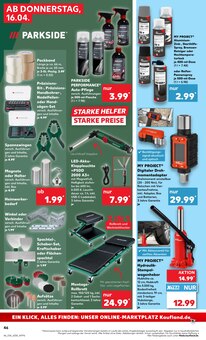 Bohrmaschine im Kaufland Prospekt "Aktuelle Angebote" mit 56 Seiten (Braunschweig)