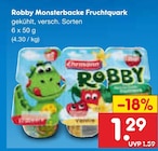 Monsterbacke Fruchtquark Angebote von Robby bei Netto Marken-Discount Bielefeld für 1,29 €