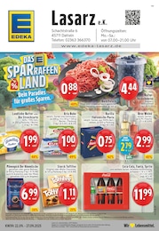 EDEKA Prospekt für Datteln: "Aktuelle Angebote", 24 Seiten, 22.09.2025 - 27.09.2025