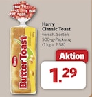 Classic Toast im Angebot bei combi in Osnabrück Classic Toast Angebote von Harry bei combi Osnabrück für 1,29 €