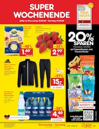 Mineralwasser Angebot im aktuellen Netto Marken-Discount Prospekt auf Seite 45