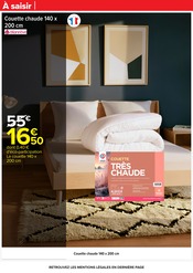 Couette Angebote im Prospekt "LE MOIS VIP VERY IMPORTANT PROMOS*" von Carrefour auf Seite 72