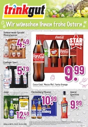 Cola im Trinkgut Prospekt in Pfinztal Aktueller Trinkgut Prospekt mit Cola, "Aktuelle Angebote", Seite 1