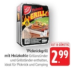 Picknickgrill mit Holzkohle im Angebot bei E center in Bad Kreuznach Picknickgrill mit Holzkohle Angebote von Gut & Günstig bei E center Bad Kreuznach für 2,99 €