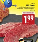 Aktuelles Zarte Hüftsteaks Angebot bei EDEKA in Osnabrück ab 1,99 €