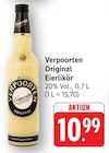 Original Eierlikör Angebote von Verpoorten bei E center Neustadt für 10,99 €