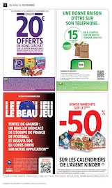 Calendrier Avent Angebote im Prospekt "EN GROS C'EST MOINS CHER" von Intermarché Express Calendrier Avent Angebote im Prospekt "EN GROS C'EST MOINS CHER" von Intermarché Express auf Seite 2