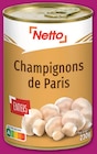 Champignons de Paris Entiers à Netto dans Villaudric Champignons de Paris Entiers à Netto dans Villaudric