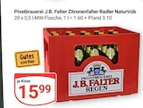 GLOBUS Landau - Zitronenfalter Radler Naturtrüb Angebot im Prospekt Zitronenfalter Radler Naturtrüb bei GLOBUS im Landau Prospekt für 15,99 €
