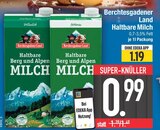 Haltbare Milch im EDEKA Prospekt Haltbare Milch von Berchtesgadener Land im aktuellen EDEKA Prospekt für 0,99 €