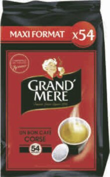 Dosettes à café Corsé - Géant Casino à Caen Dosettes à café Corsé en promo chez Géant Casino Caen à 2,92 €