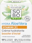 Crème hydratante booster d'éclat Aloe Vera Vitamine C - SO'BIO ETIC - Intermarché Hyper Crème hydratante booster d'éclat Aloe Vera Vitamine C - SO'BIO ETIC à 5,15 € dans le catalogue Intermarché Hyper
