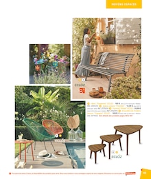 Promo Banc De Jardin dans le catalogue Jardiland du moment à la page 49