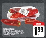 Aktuelles Spitzpaprika rot Angebot bei EDEKA in Dresden ab 1,99 €