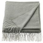 Plaid hell graugrün von HOLMVI für 4,99 € bei IKEA im Angebot Plaid hell graugrün von HOLMVI im aktuellen IKEA Prospekt