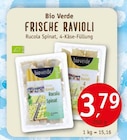 FRISCHE RAVIOLI Angebote von Bio Verde bei Erdkorn Biomarkt Pinneberg für 3,79 €