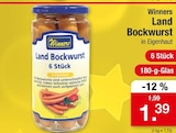 Land Bockwurst bei Zimmermann im Prospekt "" für 1,39 €