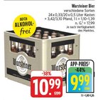 EDEKA - Bier Angebot im Prospekt Bier bei EDEKA im Prospekt "" für 9,99 €