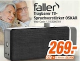 Tragbarer TV-Sprachverstärker OSKAR Angebote von Faller bei expert Bergisch Gladbach für 269,00 €
