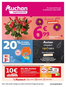 Prospectus Auchan Supermarché à Lyon, "Auchan supermarché", 16 pages de promos valables du 31/05/2023 au 04/06/2023
