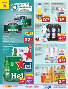 Bier im aktuellen Netto Marken-Discount Prospekt (Offenburg) Bier im Netto Marken-Discount Prospekt "Aktuelle Angebote" mit 65 Seiten (Offenburg)