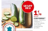 Super U Pagney-derrière-Barine - Promo Concombre Promo Concombre à 1,70 € dans le catalogue Super U à Pagney-derrière-Barine