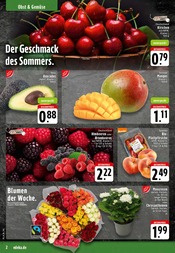 Mango im EDEKA Prospekt in Rheine Aktueller EDEKA Prospekt mit Mango, "Aktuelle Angebote", Seite 2