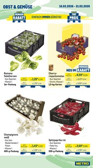 Champignons im METRO Prospekt "Wochenangebote SCO + Gewinnspiel + Outdoor" mit 75 Seiten (Duisburg)