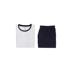 Pyjama court homme - TEX BASIC en promo chez Carrefour Pyjama court homme - TEX BASIC dans le catalogue Carrefour