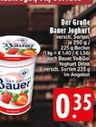 Joghurt Angebote von Der Große Bauer bei EDEKA Krefeld für 0,35 €