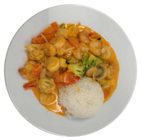 Aktuelles Gelbes Thai-Curry (mild) mit Garnelen Angebot bei E center in Frankfurt (Main) ab 14,90 €