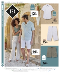 Prix et réduction Bermuda Homme dans le prospectus Carrefour en cours Offre Bermuda Homme dans le catalogue Carrefour du moment à la page 16