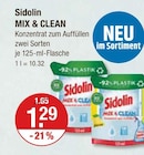 MIX & CLEAN von Sidolin im aktuellen V-Markt Prospekt für 1,29 €