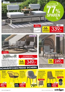 Gartensitzmöbel im aktuellen Zurbrüggen Prospekt (Bielefeld) Gartensitzmöbel im Zurbrüggen Prospekt "GROSSER INVENTURVERKAUF WEGEN SORTIMENTSWECHSEL" mit 26 Seiten (Bielefeld)