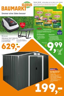 Gartenerde im aktuellen Globus-Baumarkt Prospekt (Karlsruhe) Gartenerde im Globus-Baumarkt Prospekt "Immer eine Idee besser" mit 13 Seiten (Karlsruhe)