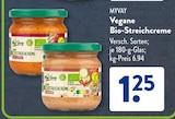 Vegane Bio-Streichcreme von MYVAY im aktuellen ALDI SÜD Prospekt für 1,25 €