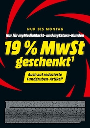 MediaMarkt Saturn Prospekt für Neumünster: "19% MwSt geschenkt", 21 Seiten, 26.06.2025 - 30.06.2025