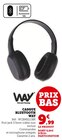 Casque Bluetooth - WAY - Super U à Montélimar Casque Bluetooth - WAY en promo chez Super U Montélimar à 9,99 €