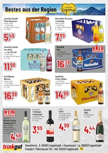 Wasser im aktuellen Trinkgut Prospekt (Ingolstadt) Wasser im Trinkgut Prospekt "Aktuelle Angebote" mit 4 Seiten (Ingolstadt)