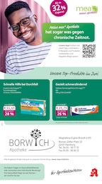 mea - meine apotheke Prospekt für Hamburg mit 4 Seiten mea - meine apotheke Prospekt für Hamburg: "Unsere Juni-Angebote", 4 Seiten, 01.06.2026 - 30.06.2026