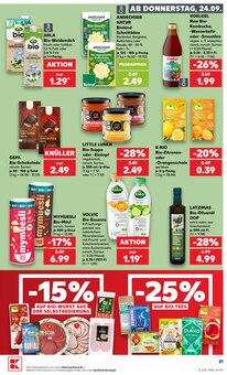 Olivenöl im Kaufland Prospekt "Hier bin ich richtig" mit 82 Seiten (Essen)