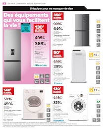 Offre Lave-Linge dans le catalogue Carrefour du moment à la page 6