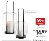 Laterne „Kukui“ im Angebot bei XXXLutz Möbelhäuser in Gießen Laterne „Kukui“ Angebote von Blomus bei XXXLutz Möbelhäuser Gießen für 14,99 €