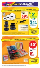Promos Bureau dans le catalogue "L'ANNIVERSAIRE GAGNANT DES MAGASINS U" de Hyper U Bureau en promo dans le catalogue Hyper U à la page 10