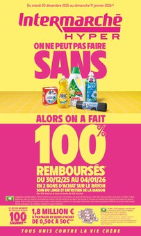 Prospectus Intermarché Super à Chadrac, "Intermarché", 40 pages de promos valables du 30/12/2025 au 11/01/2026