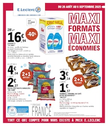 Prospectus E.Leclerc en cours, "MAXI FORMATS MAXI ÉCONOMIES", page 1 sur 48