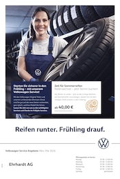 Volkswagen Prospekt für Erlabrunn mit 1 Seite Volkswagen Prospekt für Erlabrunn: "Der Frühling startet mit Power", 1 Seite, 01.03.2026 - 31.05.2026
