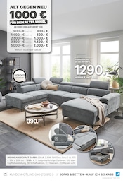 Couchtisch im Kabs Prospekt in Bremen Aktueller Kabs Prospekt mit Couchtisch, "ALT GEGEN NEU!", Seite 4