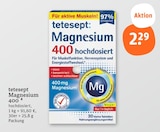 Magnesium 400 im tegut Prospekt Magnesium 400 von tetesept im aktuellen tegut Prospekt für 2,29 €